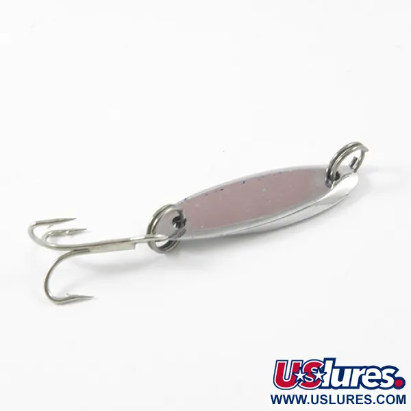 Johnson Splinter Cuiller, Nickel / Bleu, 4.5g, Profil Effilé, #2984