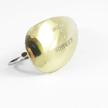 Miller Weedless Wobbler Cuillère, Or, 14g, Anti-herbe, #2995