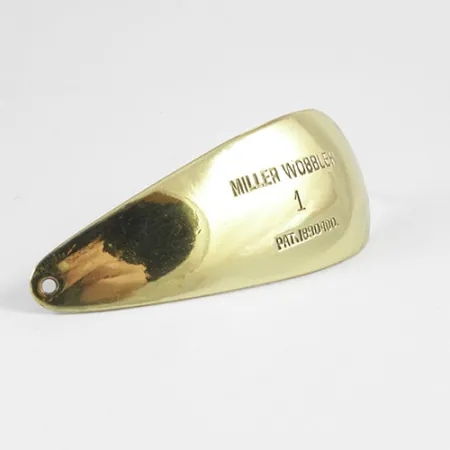 Miller Weedless Wobbler Cuillère, Or, 14g, Anti-herbe, #2995
