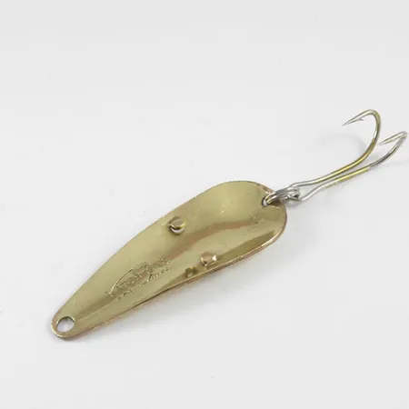 Katch King Weedless Cuillère, Laiton martelé, 10g, anti-herbe, #2996