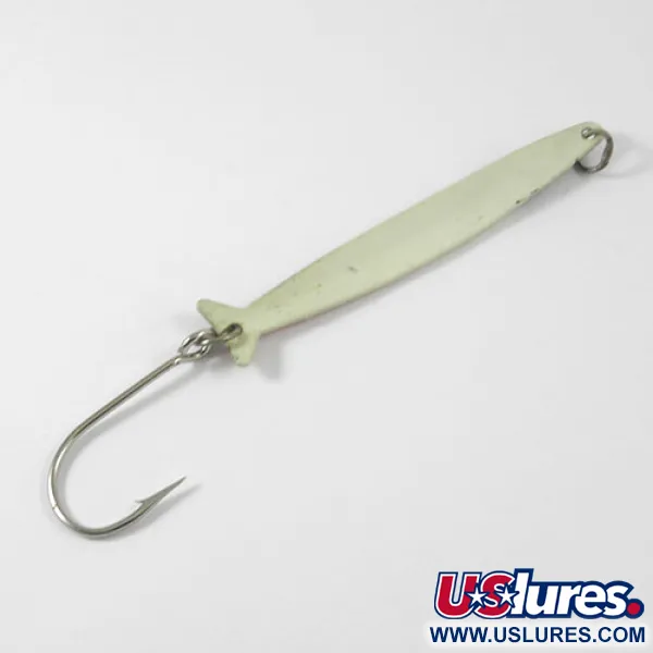 Silver Horde Coho Killer UV Glow Cuillère, Blanc/Vert, 5g, UV-Glow, #3004