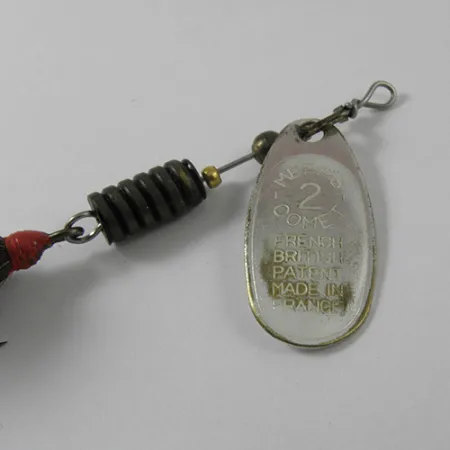 Mepps Comet 2 Cuillère, Nickel, 4.5g, Queue d'écureuil, #3005