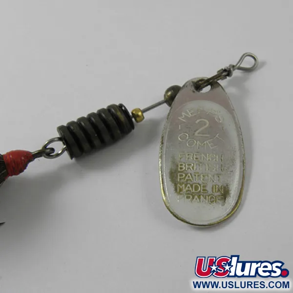 Mepps Comet 2 Cuillère, Nickel, 4.5g, Queue d'écureuil, #3005