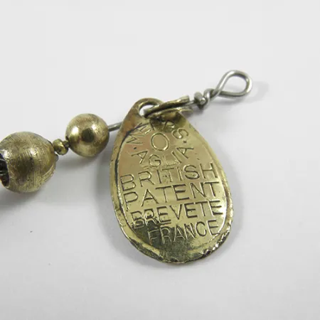 Mepps Aglia 0 Cuillère, Laiton, 2,5g, Conception Originale, #3026