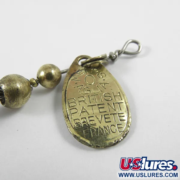 Mepps Aglia 0 Cuillère, Laiton, 2,5g, Conception Originale, #3026