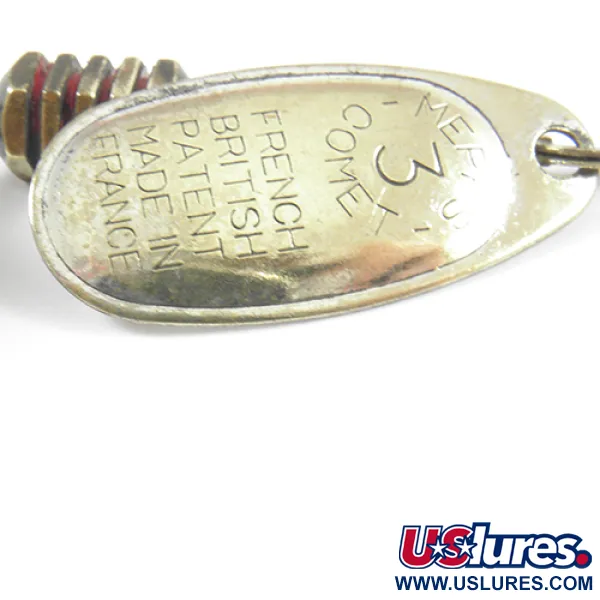 Mepps Comet 3 Dressed Cuiller tournante, Laiton, 6.5g, Écureuil, #3030