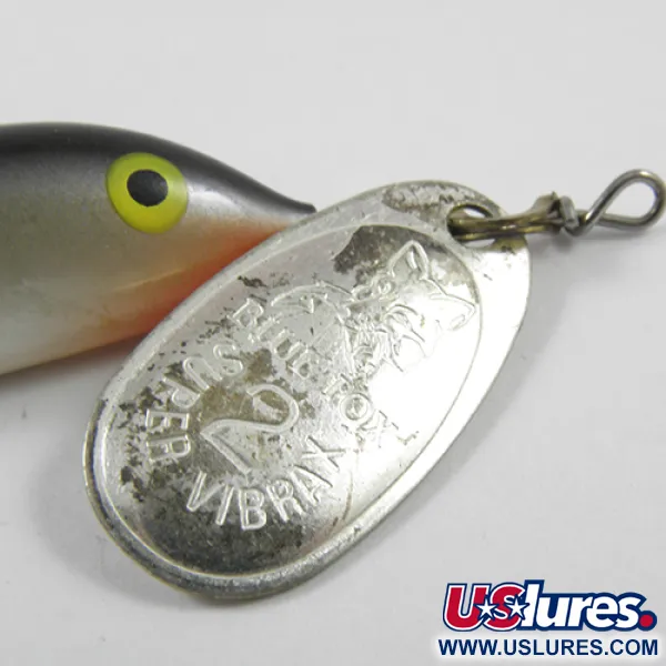Blue Fox Vibrax Minnow Spin 2 Cuillère, Argent, 7g, Minnow, #3031