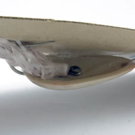 Hydro Lures Weedless Hydro Spoon, Blanc/Gris/Rouge, 14g, #3039