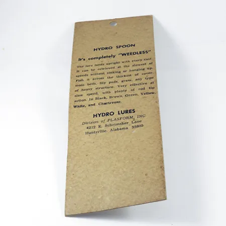 Hydro Lures Weedless Hydro Spoon Cuillère, Brochet, 14g, Anti-herbe #3040