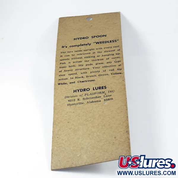 Hydro Spoon Weedless