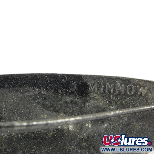 Johnson Silver Minnow Cuiller Anti-herbe, Black / Red, 14g, USA, #3054