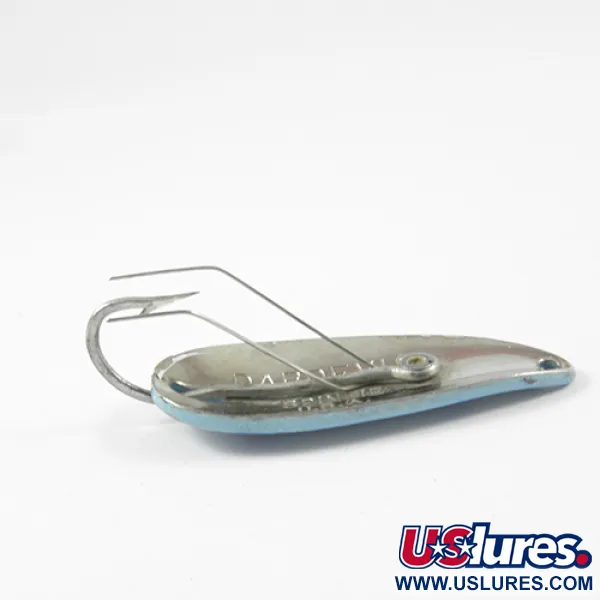 Eppinger Weedless Dardevle Spinnie, Bleu/Nickel, 9g, Anti-herbe, #3058