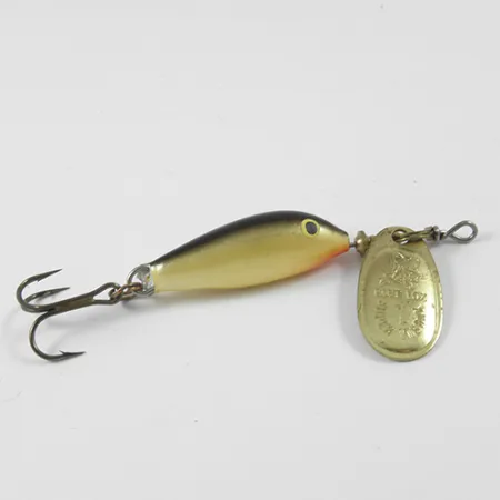 Blue Fox Vibrax Minnow Spin 1 Cuillère, Laiton, 4g, Logo Fox, #3064