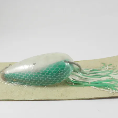 Hydro Lures Weedless Hydro Spoon Cuillère, Blanc/Vert, 17g, #3074