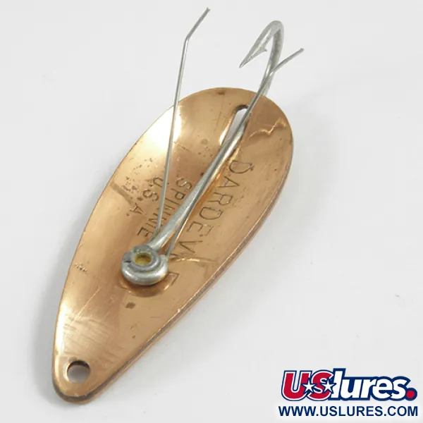Cuillère Eppinger Weedless Dardevle Spinnie, Cuivre, 9g, Anti-herbe, #3096