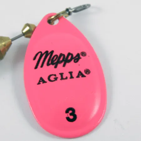 Mepps Aglia Hot Pink 3 Cuiller, Rose fluorescent, 7g, #3106