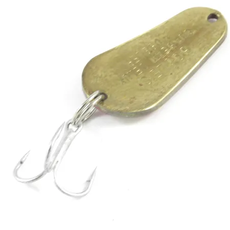 Boyle's Sunbeam Delux Wobbler Cuillère, Rouge/Blanc/Laiton, 9.5g, #3122