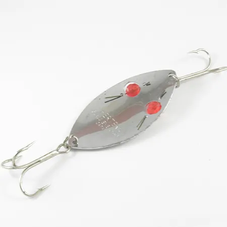 Herter's Glass Eye Spoon Cuillère, Nickel/Yeux Rouges, 25g, #3129