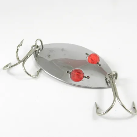 Herter's Glass Eye Spoon Cuillère, Nickel/Yeux Rouges, 25g, #3129