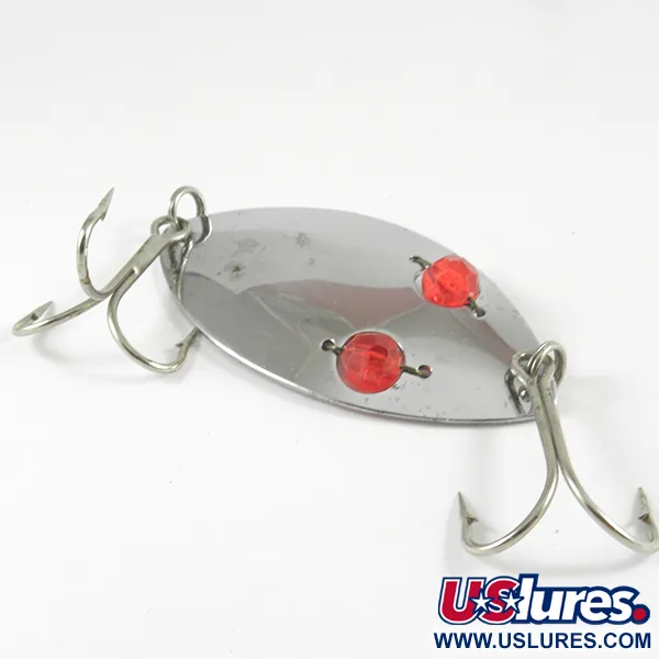 Herter's Glass Eye Spoon Cuillère, Nickel/Yeux Rouges, 25g, #3129