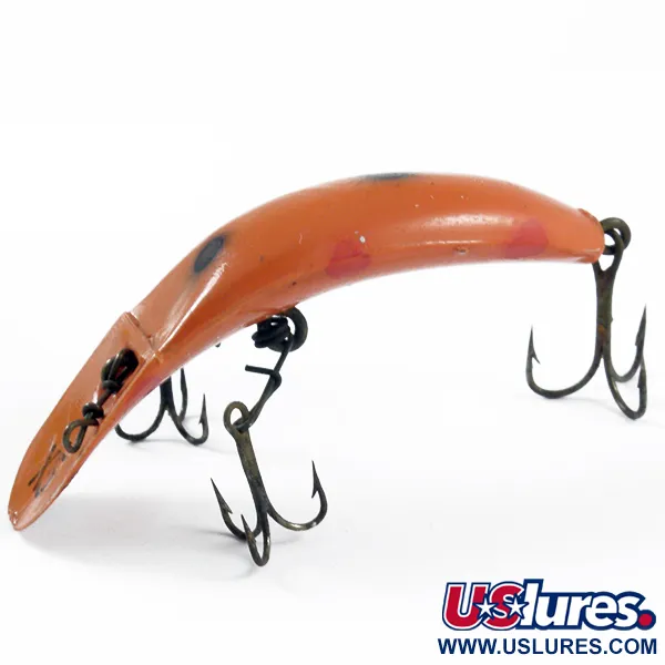 Helin Tackle FlatFish X5 Leurre, Rouge / Noir, 5,5g, Vintage, #3148