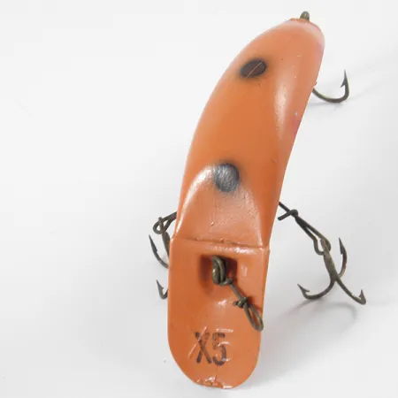 Helin Tackle FlatFish X5 Leurre, Rouge / Noir, 5,5g, Vintage, #3148