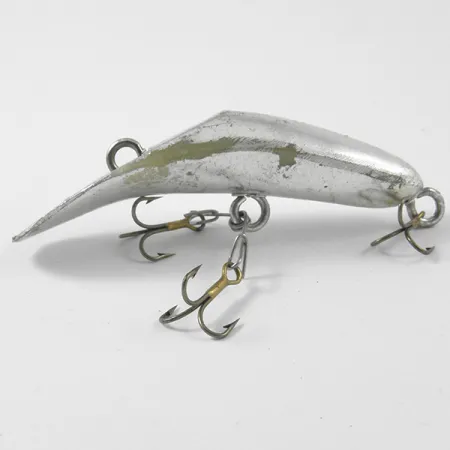 Worden's Lures Flatfish Leurre, Argent, 4g, Forme Banane, #3150