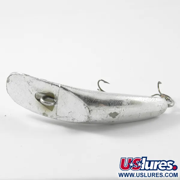 Worden's Lures Flatfish Leurre, Argent, 4g, Forme Banane, #3150
