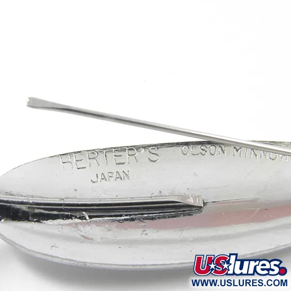 Herter's Olson Minnow Cuillère Anti-Herbe, Nickel, 8,5g, #3167