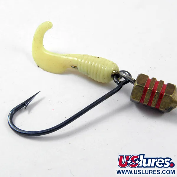 Mepps Comet 1 Cuiller, Laiton / Jaune, 3,5g, Trailer amovible, #3169