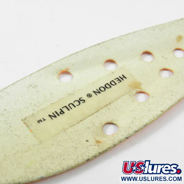 Cuillère Heddon Sculpin UV, UV Glow, 6,7g, Hameçon simple, #3195