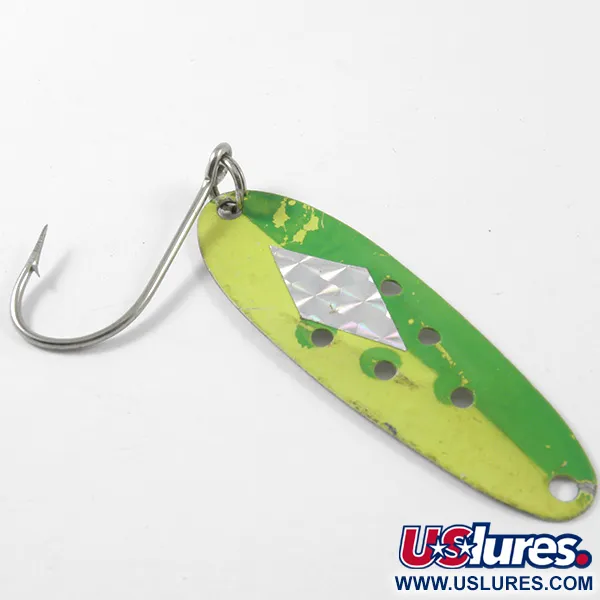 Heddon Sculpin UV Cuillère de traîne, Glow UV, 5.5g, Fluorescent, #3199