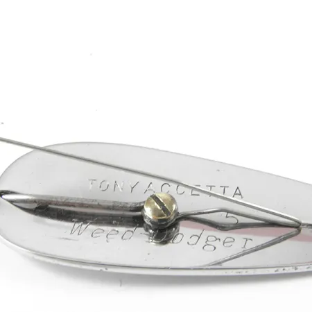 Tony Accetta Weed Doger Cuillère Anti-Herbe, Nickel, 10g, USA, #3211