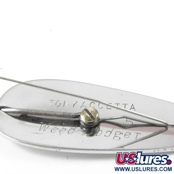 Tony Accetta Weed Doger Cuillère Anti-Herbe, Nickel, 10g, USA, #3211