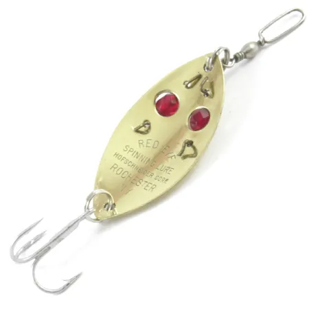 Hofschneider Red Eye junior Cuillère, Gold / Red Eyes, 11g, #3216