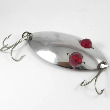 Hofschneider Red Eye Muskie Cuillère, Nickel, 70g, Yeux rouges, #3234