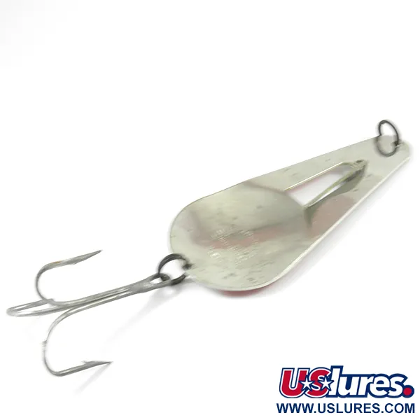 James Aitken Muskielure Cuiller, Rouge/Blanc/Nickel, 53g, Haver, #3235