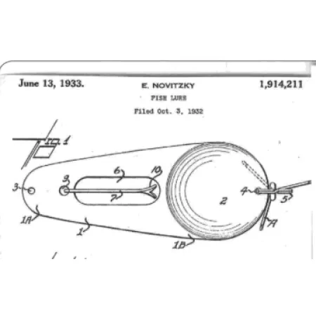 James Aitken Muskielure Cuiller, Rouge/Blanc/Nickel, 53g, Haver, #3235