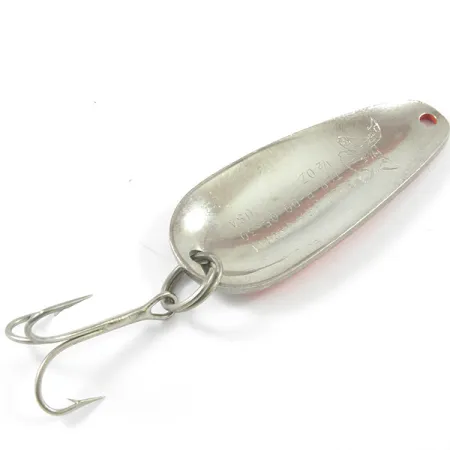 Blue Fox Tor-P-Do Cuillère, Hammered Nickel / Orange Red, 14g, #3246