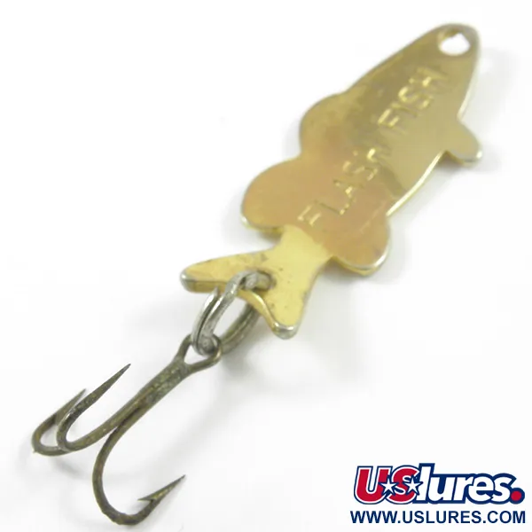 Flash Fish Cuiller, Or, 3.4g, Relief d'écailles, #3253