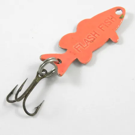 Flash Fish UV Cuillère, Nickel/UV Orange, 3.4g, Réactive UV, #3254