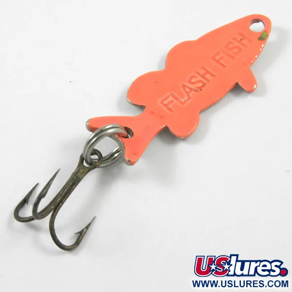 Flash Fish UV Cuillère, Nickel/UV Orange, 3.4g, Réactive UV, #3254