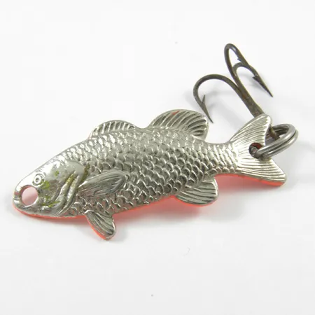 Flash Fish UV Cuillère, Nickel/UV Orange, 3.4g, Réactive UV, #3254