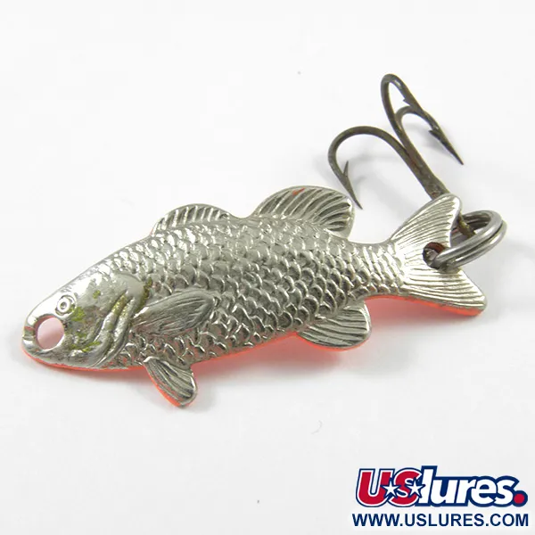 Flash Fish UV Cuillère, Nickel/UV Orange, 3.4g, Réactive UV, #3254