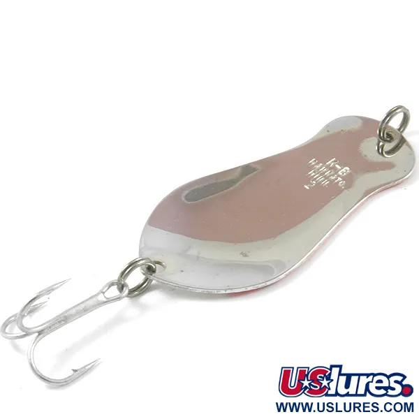 K-B Bait K-B Spoon 2 Cuillère, Rouge/Blanc/Nickel, 14g, Brochet, #3263