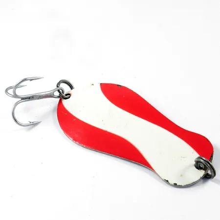 K-B Bait K-B Spoon 2 Cuillère, Rouge/Blanc/Nickel, 14g, Brochet, #3263