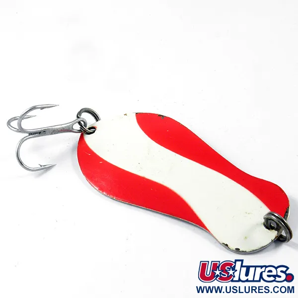 K-B Bait K-B Spoon 2 Cuillère, Rouge/Blanc/Nickel, 14g, Brochet, #3263