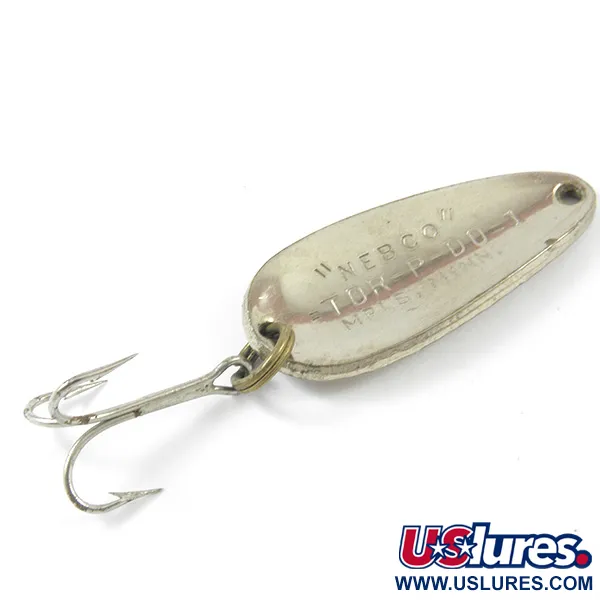 Cuiller Nebco Tor-P-Do 1, Nickel martelé, 7g, Vintage, #3277