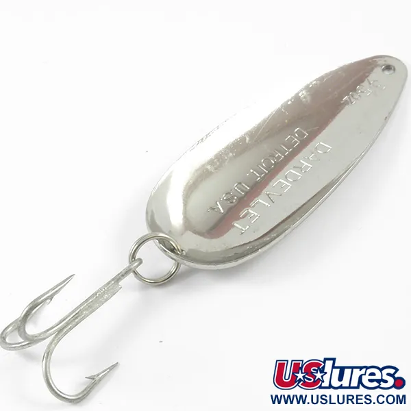 Dardevle Dardevlet Cuiller, Nickel, 21g, Finition Miroir, #3280