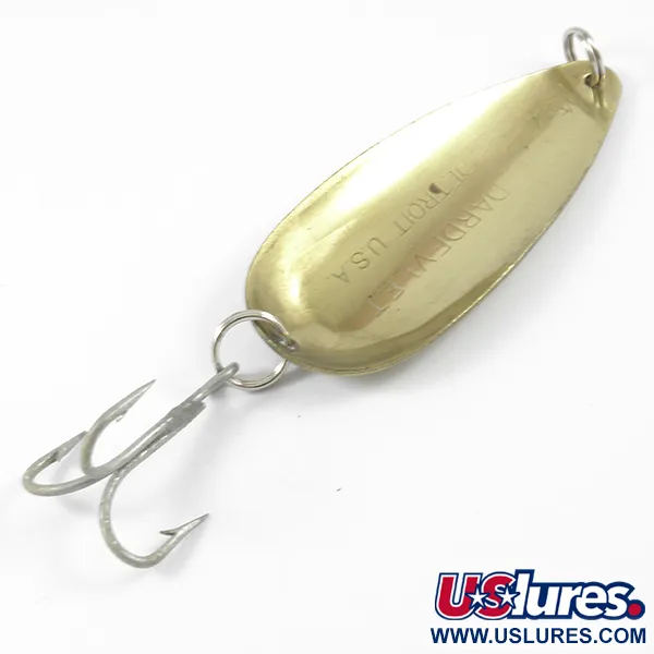 Eppinger Dardevle Dardevlet Cuillère, Laiton, 21g, Vintage, #3282